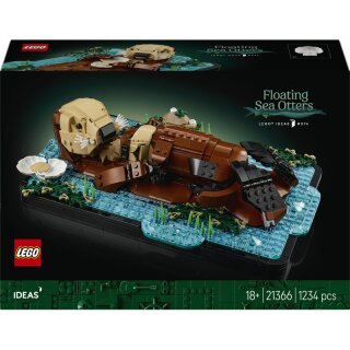 Schwimmende Otter