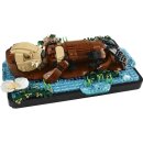 Schwimmende Otter