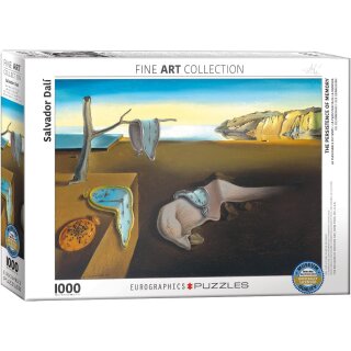Die Beständigkeit der Erinnerung von Salvador Dalí 1000 Teile