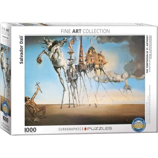Die Versuchung des heiligen Antonious von Salvador Dalí 1000 Teile