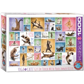 Yoga Katzen 1000 Teile