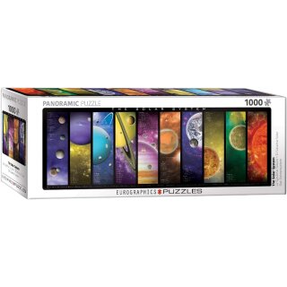 The Solar System 1000 Teile