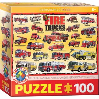 Feuerwehrautos 100 Teile