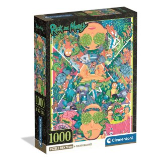 1000 T High Quality Collection Compact-Warner Brothers-Rick & Morty