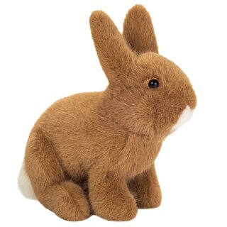 Hase sitzend braun 20 cm