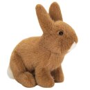 Hase sitzend braun 20 cm