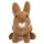 Hase sitzend braun 20 cm