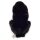 Hase sitzend schwarz 17 cm