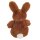 Hase Luna dunkelbraun 20 cm
