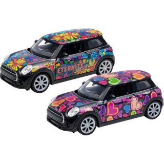 Mini Cooper Hatch , Spritzguss, 1:34-39, L= 12 cm