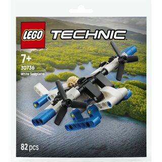 Weißes Wasserflugzeug
