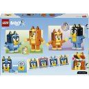 Blueys Familie aus LEGO Steinen