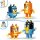 Blueys Familie aus LEGO Steinen