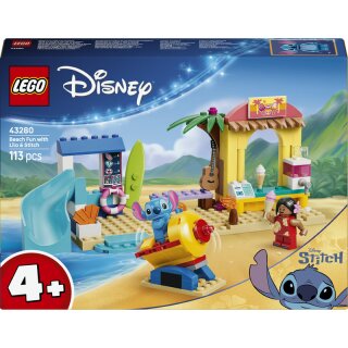 Spaß am Strand mit Lilo und Stitch