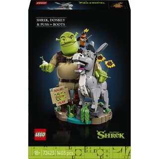 Shrek, Esel und Der Gestiefelte Kater