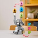 Schwebender Baby-Elefant