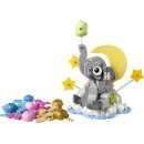Schwebender Baby-Elefant
