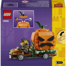 Pickup mit Halloweenkürbis