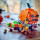 Pickup mit Halloweenkürbis