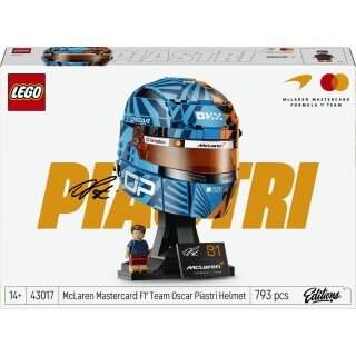 McLaren Mastercard F1® Team Oscar Piastri Helm