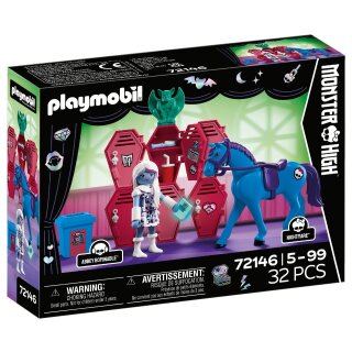 Monster High Abbey bei den Spinden