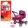 Idena Puppenwagen mit Tasche