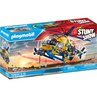 Air Stuntshow Filmcrew-Helikopter