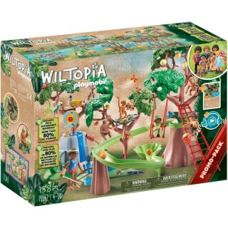 Tropischer Dschungel-Spielplatz