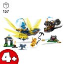Duell zwischen Nya und Arins Babydrachen