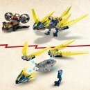 Duell zwischen Nya und Arins Babydrachen
