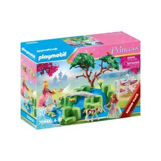 Prinzessinnen-Picknick mit Fohlen