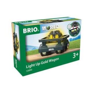Light Up Gold Wagon