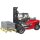 Bruder 02513 Linde HT160 Stapler mit Palette, 3 Boxen