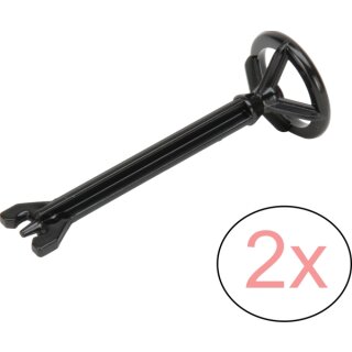 Bruder 45001 Zubehör: 2 Zusatzlenksäulen