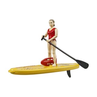 Bruder - bworld Life Guard mit Stand Up Paddle